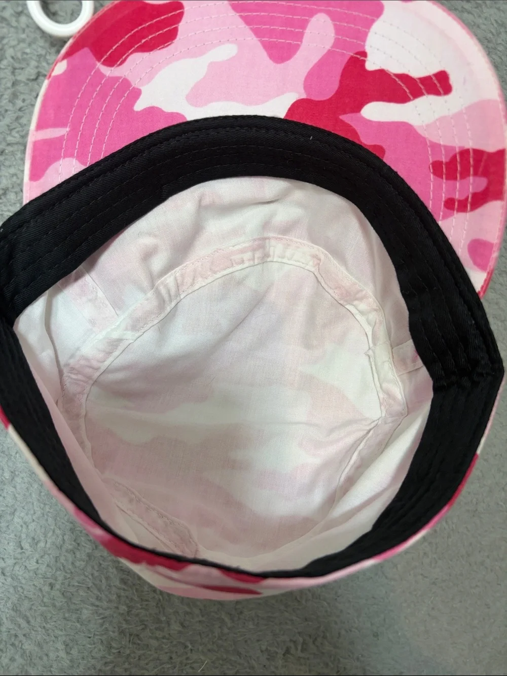 Cabela's Pink Camouflage Cadet Hat with Button Accents, women’s One Size
